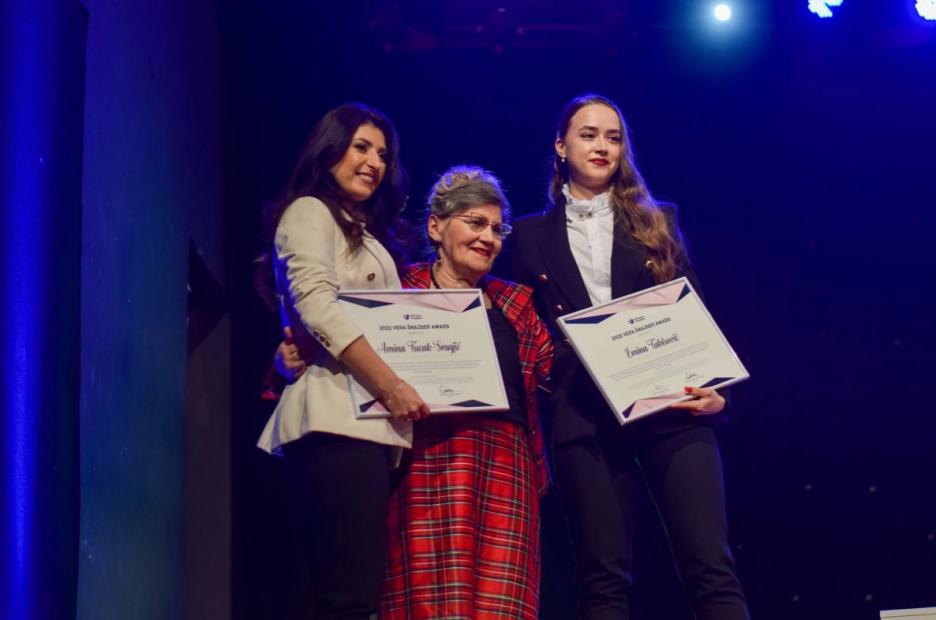 Amina Tucak-Smajić, viša asistentica Univerziteta u Sarajevu - Farmaceutskog fakulteta dobitnica Vera Šnajder nagrade