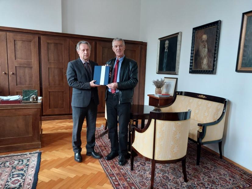 Direktor Nacionalne i univerzitetske biblioteke BiH posjetio Narodnu i univerzitetnu knjižnicu Slovenije