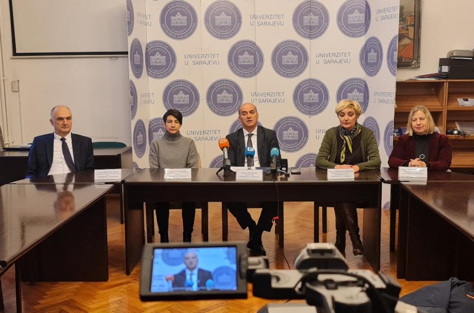 Godišnja konferencija za medije: Univerzitet u Sarajevu godinu završava uspješno!