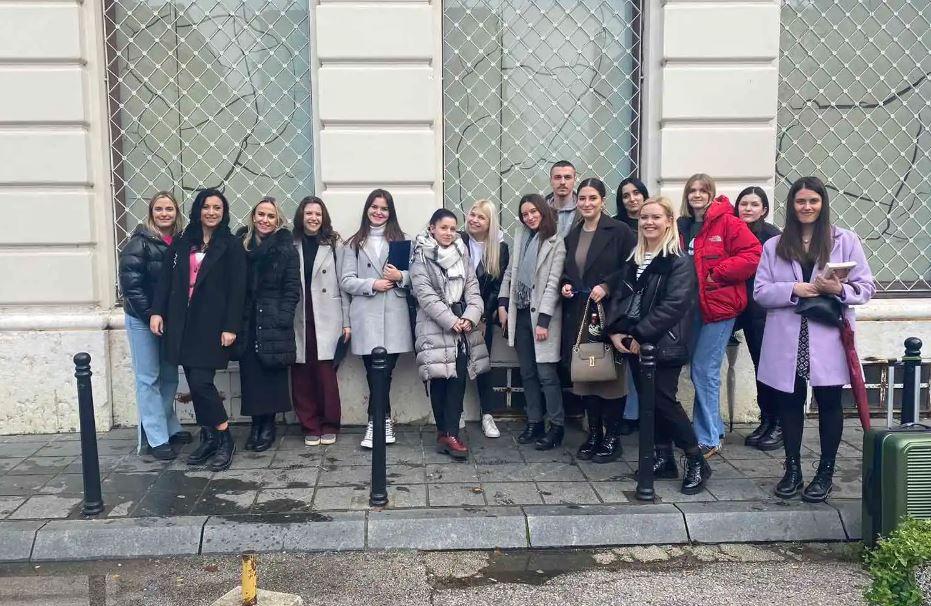 Studenti Fakulteta političkih nauka UNSA posjetili Umjetničku galeriju Bosne i Hercegovine