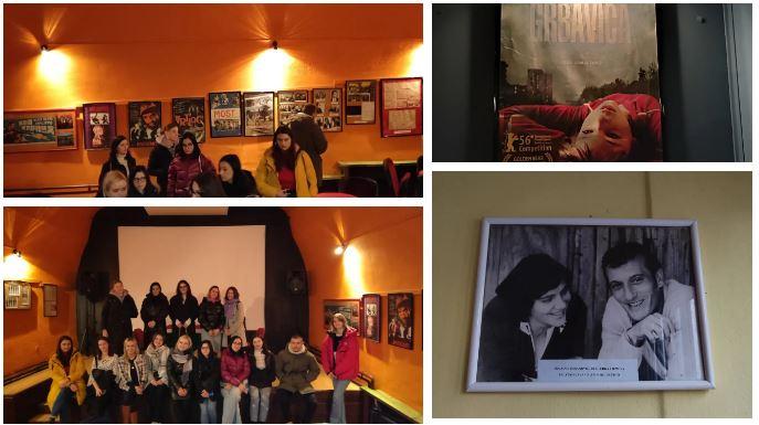 Studenti prve godine master studija Odsjeka za žurnalistiku/komunikologiju Fakulteta političkih nauka UNSA posjetili Kinoteku BiH