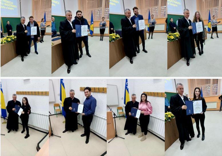 Svečana dodjela diploma diplomantima i magistrantima na Prirodno-matematičkom fakultetu