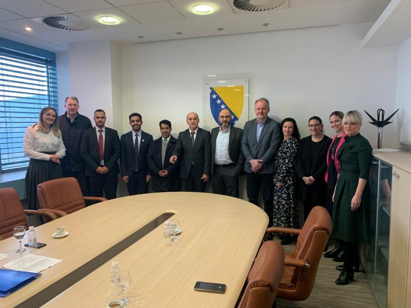 Projekta izgradnje i opremanja Univerzitetske biblioteke | Sastanak predstavnika Univerziteta u Sarajevu sa delegacijom Saudijskog fonda za razvoj