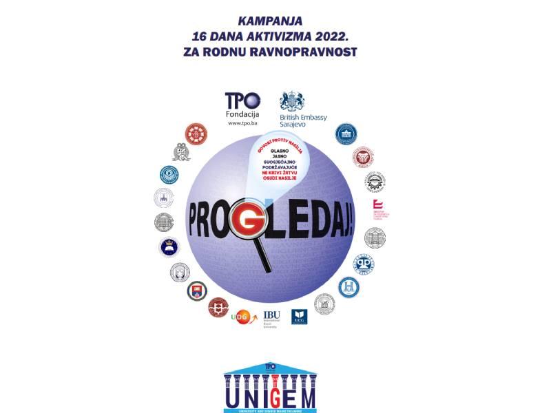 16 dana aktivizma | obilježavanje kampanje na Univerzitetu u Sarajevu