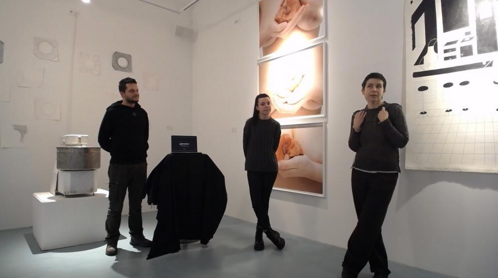 Posjeta studenata Nastavničkog odsjeka Akademije likovnih umjetnosti UNSA galeriji "Manifesto"