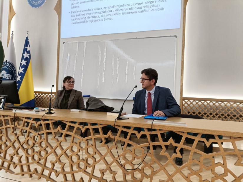 Predavanje docentice Ehlimane Memišević na Fakultetu islamskih nauka UNSA