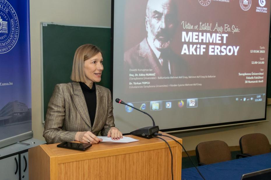 Na Filozofskom fakultetu UNSA obilježena godišnjica smrti velikog turskog pjesnika Mehmeta Akifa Ersoya