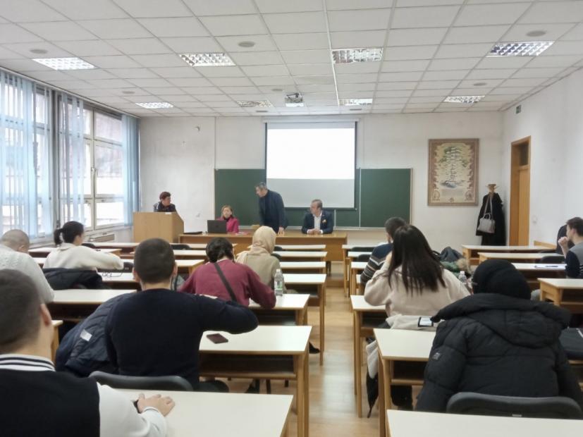 Na Fakultetu političkih nauka UNSA održano gostujuće predavanje o diplomatskim aktivnostima Republike Francuske u BiH - "Žene i diplomatija"