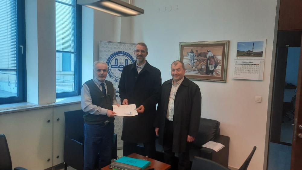 Predstavnici Fakulteta islamskih nauka UNSA posjetili Atašea za vjerska pitanja Ambasade Republike Turske
