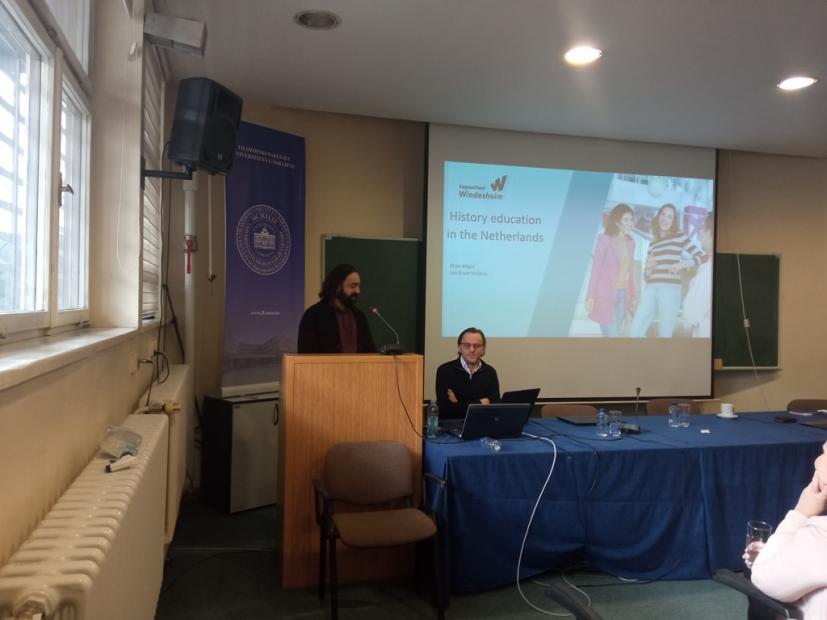 Filozofski fakultet UNSA | Održan skup o nastavi historije u BiH i Nizozemskoj, te gostovanje nastavnika s Windesheim University of Applied Sciences