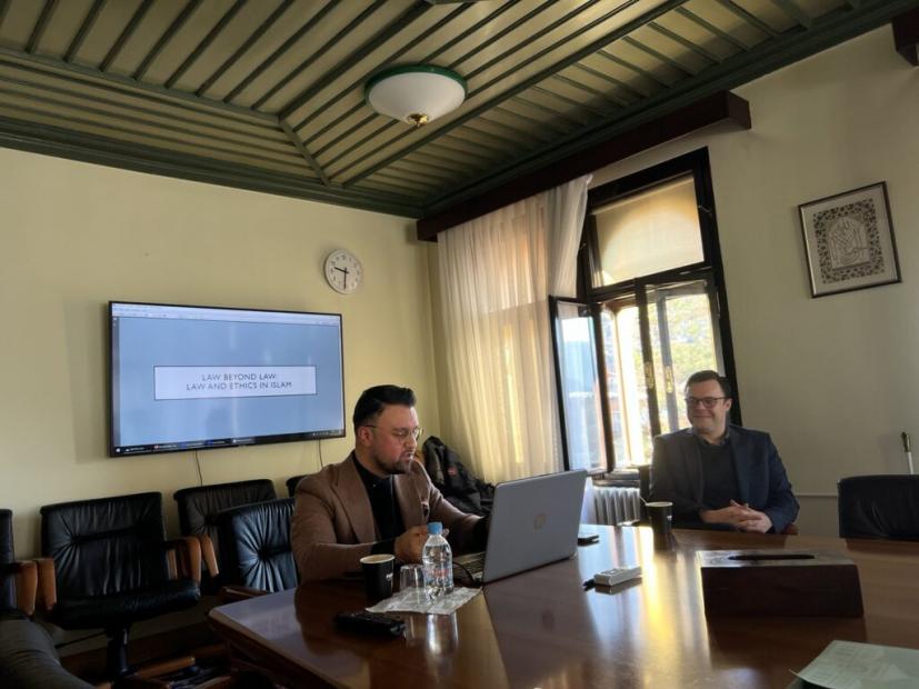 Erasmus+ | Dr. Idris Nassery u posjeti Fakultetu islamskih nauka UNSA