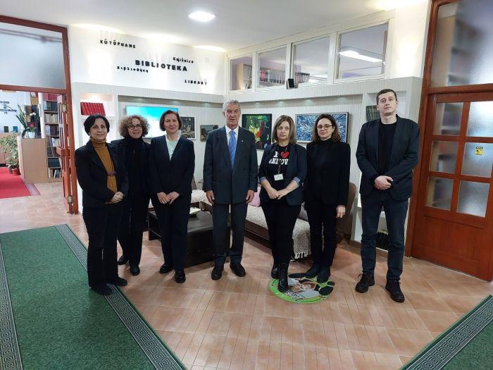 Direktor Nacionalne i univerzitetske biblioteke BiH u posjeti bibliotekama u Maglaju i Zavidovićima