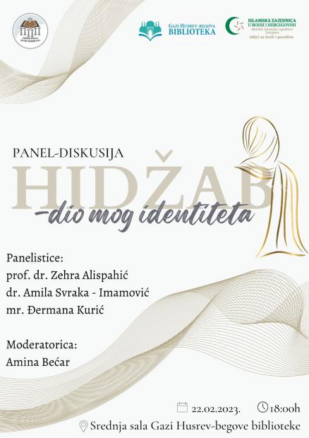 Udruženje studenata Fakulteta islamskih nauka UNSA: Panel-diskusija o temi “Hidžab – dio mog identiteta”