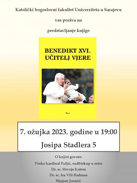 Predstavljanje knjige "Benedikt XVI. učitelj vjere"