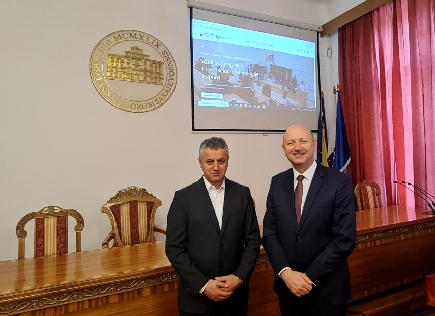 Predstavljen studijski program – stručni studij „Informacione tehnologije u upravi“