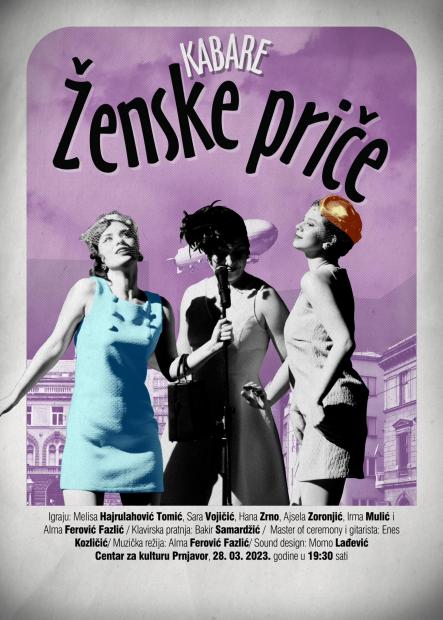 Kabare "Ženske priče" gostovao u Prnjavoru