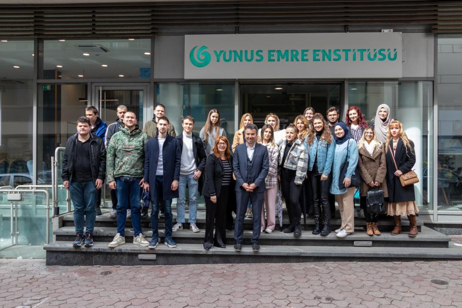 Studenti Fakulteta političkih nauka UNSA posjetili Turski kulturni centar “Institut Yunus Emre”