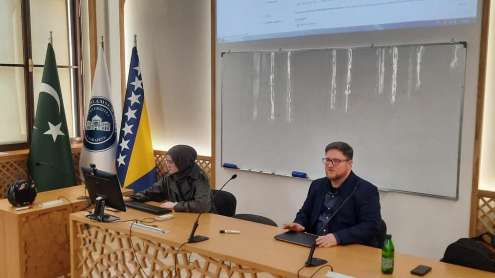 Erasmus+ | Boravak dr. Besnika Sinanija na Fakultetu islamskih nauka UNSA