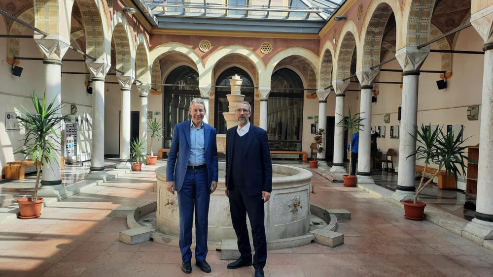 Prof. Dr. Hansjörg Schmid posjetio Fakultet islamskih nauka UNSA