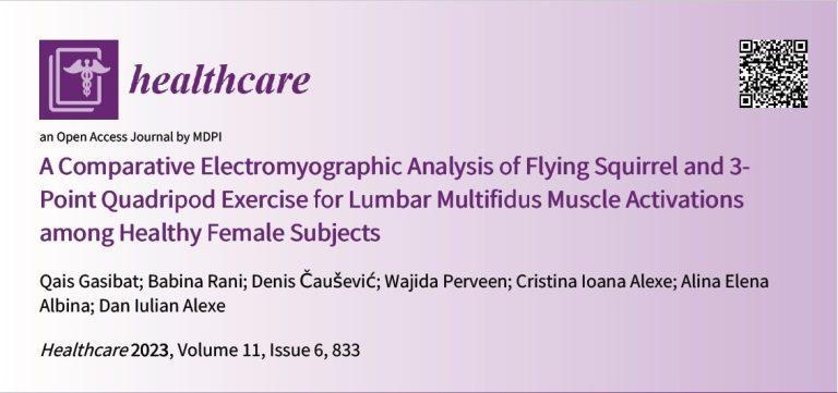 Objavljen rad u naučnom časopisu „Healthcare“