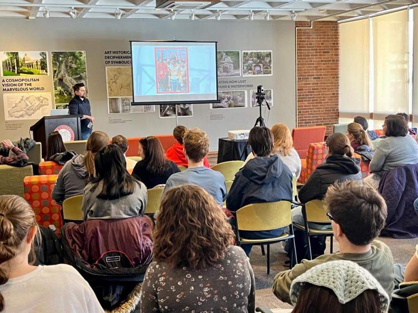 Dr. Hikmet Karčić održao predavanje “Roots of the Bosnian Genocide” na Strassler Centru za studije Holokausta i genocida na Univerzitetu Clark