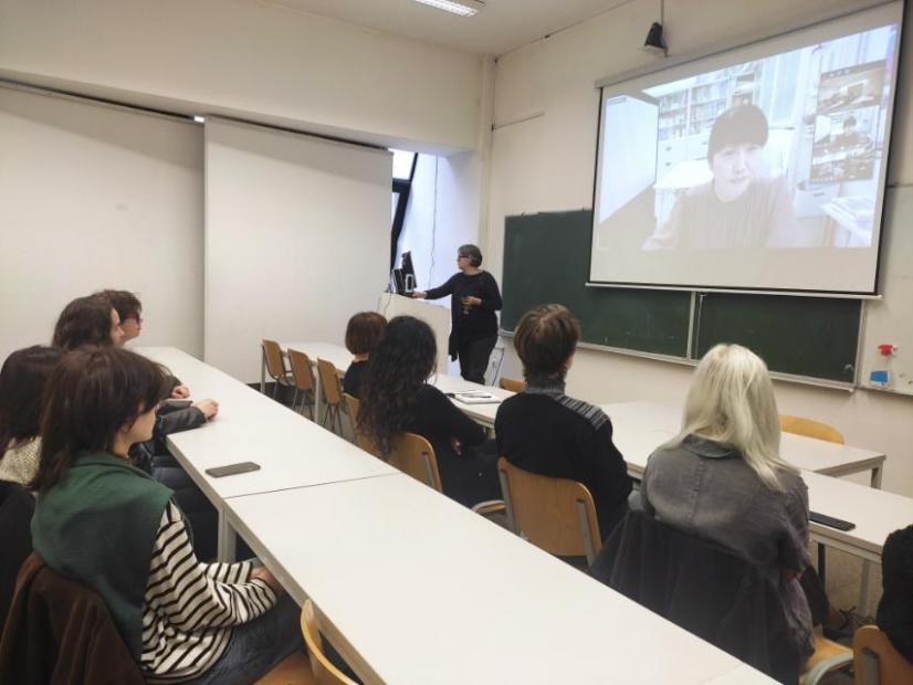Profesorica Kiyoko Sakata održala predavanje na Akademiji likovnih umjetnosti UNSA