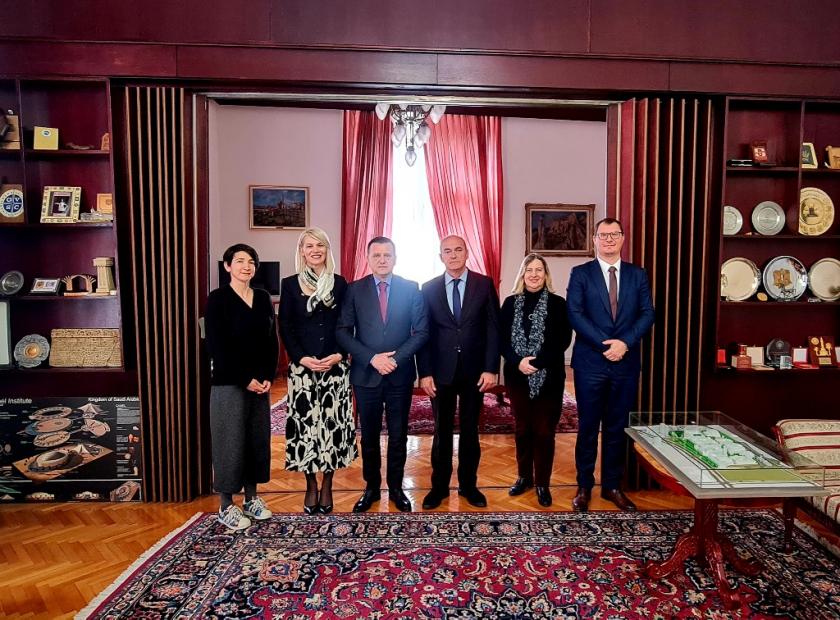 Susret rektora Univerziteta u Sarajevu i ministra prosvjete Crne Gore