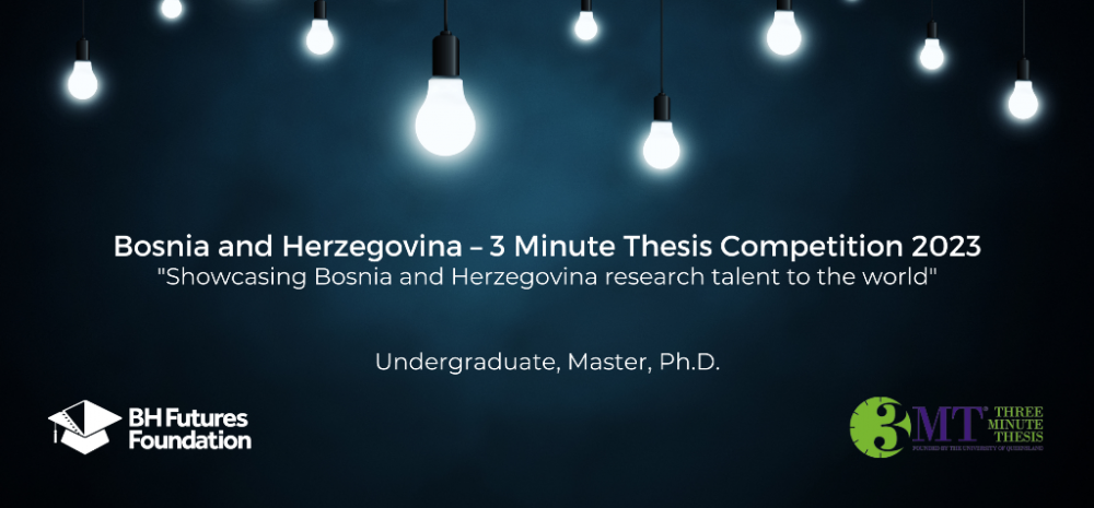Takmičenje u trominutnom predstavljanju istraživačkih teza -  Three Minute Thesis Competition (3TM)