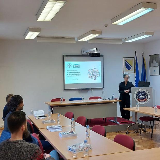 Održana radionica „Rodno zasnovano uznemiravanje/nasilje: preventivni i represivni mehanizmi na Univerzitetu u Sarajevu“