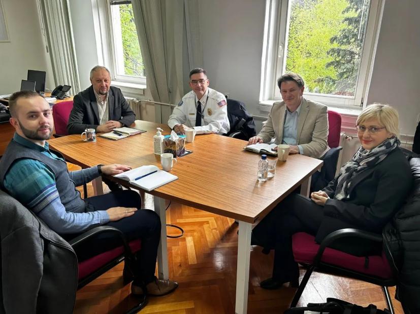 Predstavnici Ureda za odbrambenu saradnju ambasade SAD-a posjetili Fakultet za kriminalistiku, kriminologiju i sigurnosne studije UNSA