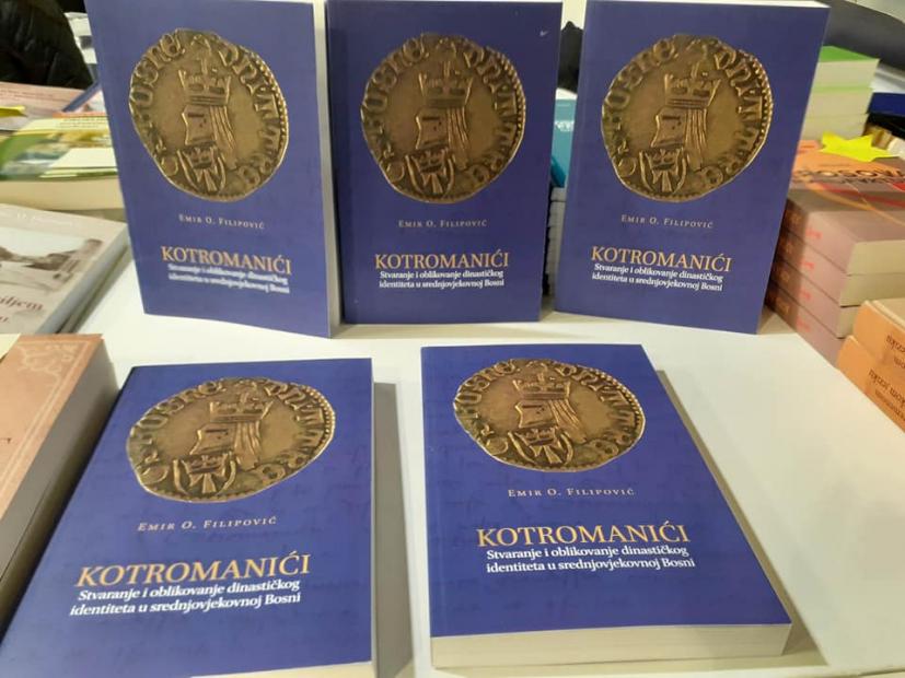 Najtraženiji naslov na 34. međunarodnom sajmu knjiga i učila u Sarajevu kod Filozofski fakultet UNSA: "Kotromanići" autora prof. dr. Emira O. Filipovića