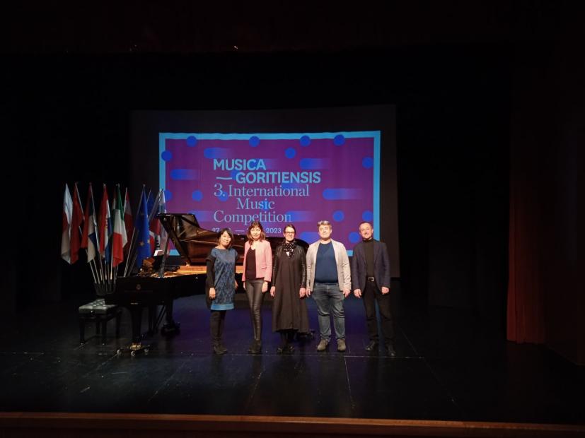 Prof. Azra Medić bila članica žirija na 3. internacionalnom takmičenju "Musica Goritiensis"