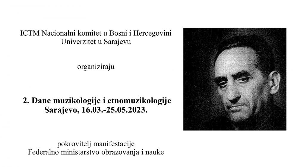 Predavanje prof. dr. Lane Šehović na manifestaciji 2. Dani muzikologije i etnomuzikologije