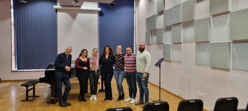 Profesorica Vedrana Šimić u sklopu Erasmus+ teaching razmjene boravila na Muzičkoj akademiji Sveučilišta u Zagrebu