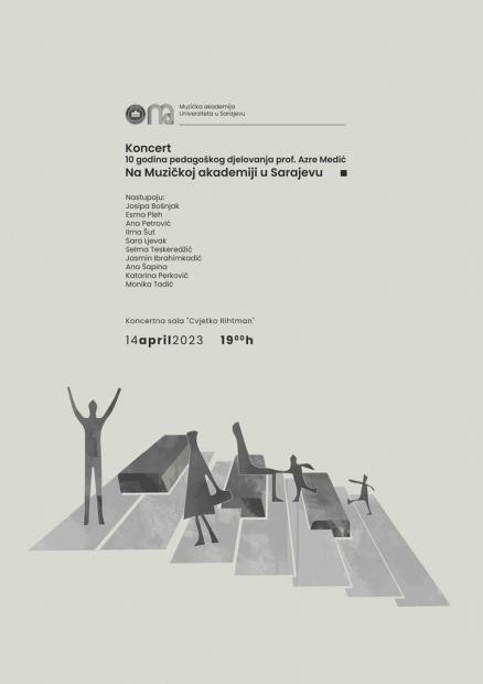 Koncert povodom 10 godina pedagoškog djelovanja prof. Azre Medić na Muzičkoj akademiji UNSA