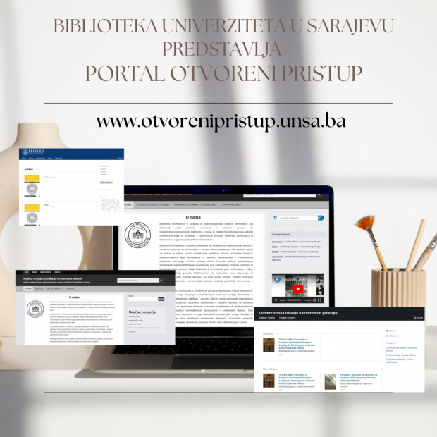Biblioteka Univerziteta u Sarajevu predstavlja portal Otvoreni pristup!
