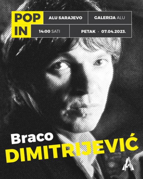 POP IN! Gostujuće predavanje Slobodana Brace Dimitrijevića na Akademiji likovnih umjetnosti UNSA