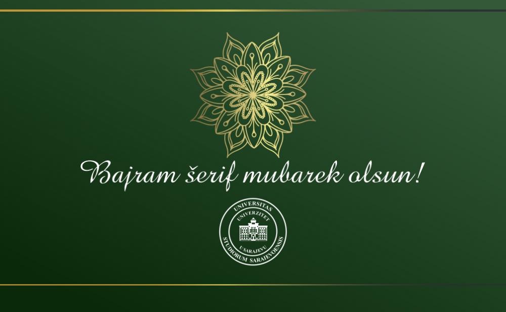 Bajram šerif mubarek olsun