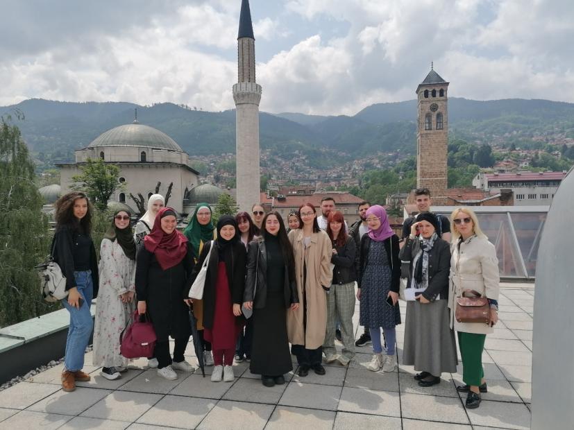 Posjeta studenata Filozofskog fakulteta UNSA Gazi Husrev-begovoj biblioteci u Sarajevu