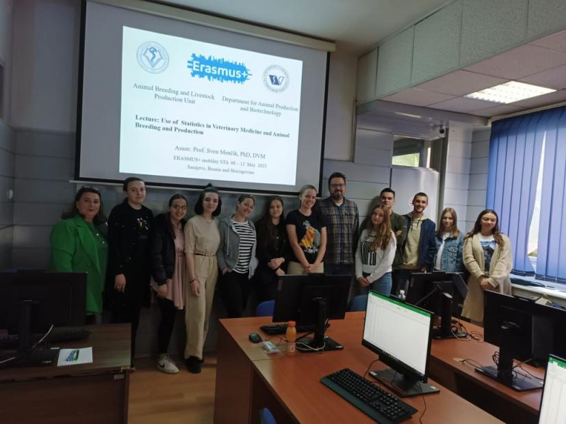 Održano tematsko predavanje i promocija erasmus+ mobilnosti profesora Veterinarskog fakulteta Sveučilišta u Zagrebu