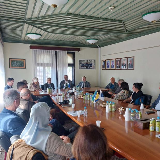 Delegacija evangelističke crkve Njemačke posjetila Fakultet islamskih nauka UNSA