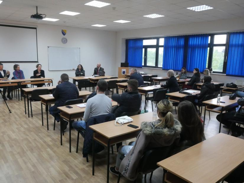 Ulrike Gevert i Francesca Knaus iz Njemačkog Bundestaga održale predavanje o procesu evropskih integracija