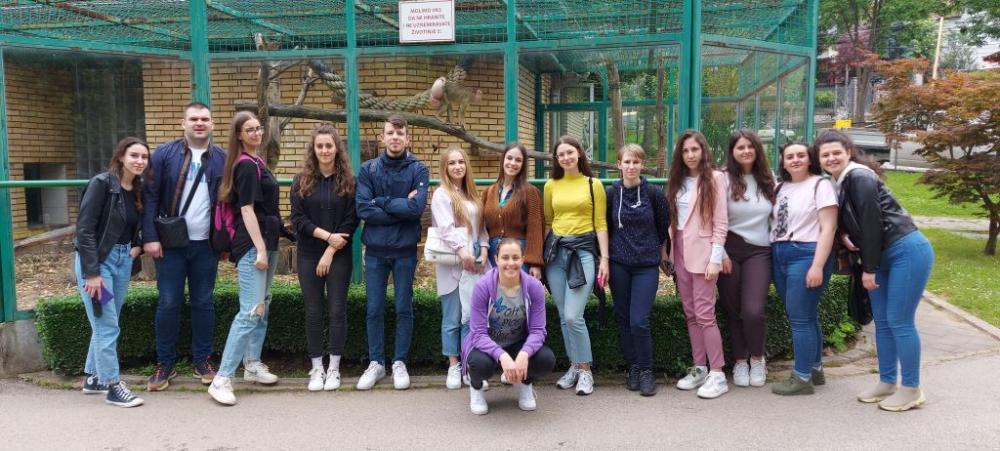 Veterinarski fakultet UNSA | Posjeta rekreativno-zabavnom centru i zoo vrtu „Pionirska dolina“