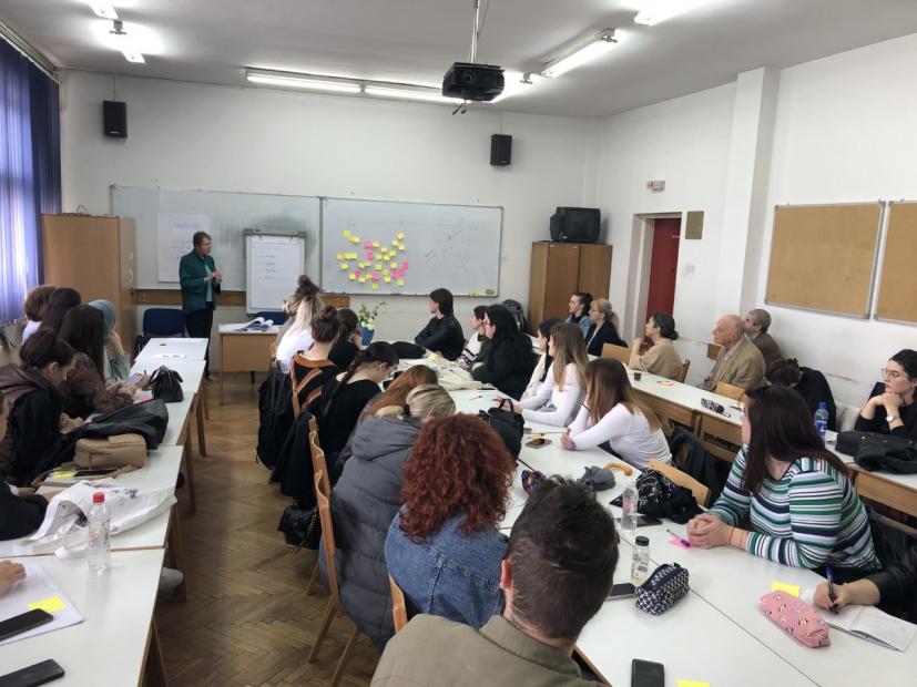 Sarajevski dani poezije | Odsjek za anglistiku Filozofskog fakulteta UNSA posjetili Salil Tripathi i Alison Williams