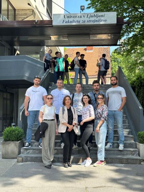 Studenti smjera Procesno i okolinsko inžinjerstvo Mašinskog fakulteta UNSA u posjeti Mašinskom fakultetu Univerziteta u Ljubljani
