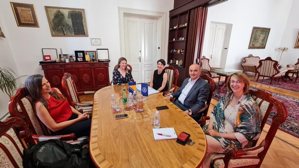 Razgovori o saradnji Evropskog centra za studije rata i mira i Univerziteta u Sarajevu