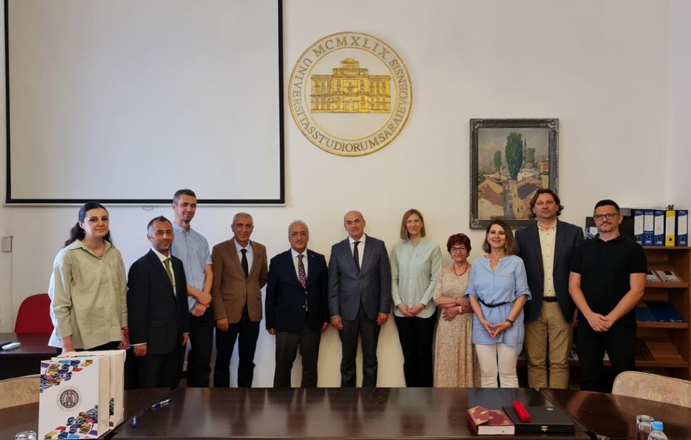Delegacija Univerziteta Ataturk posjetila Univerzitet u Sarajevu