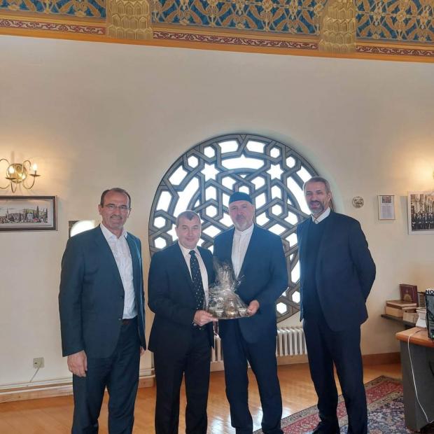 Posjeta muftije Adilovića novom dekanu Fakulteta islamskih nauka UNSA