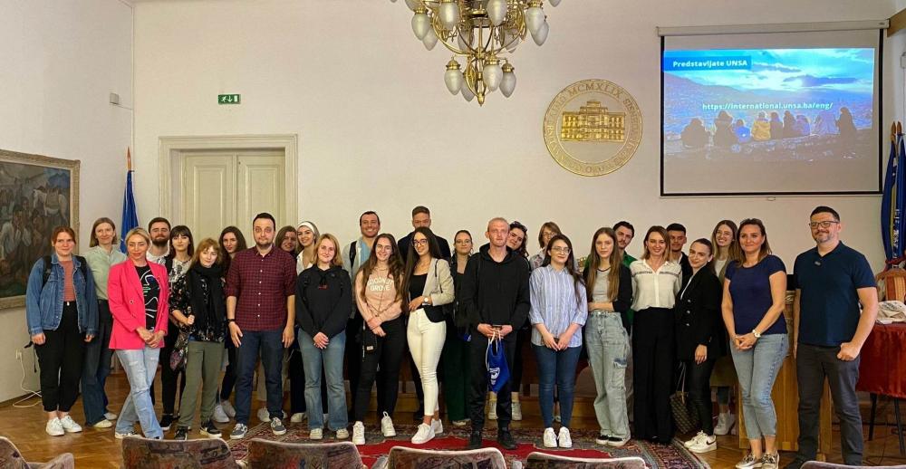 Informativni "pre-departure" dan o Erasmus+ razmjeni | 61 student Univerziteta u Sarajevu provest će mobilnost u 14 zemalja Evrope