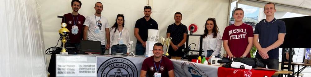 Studenti Mašinskog fakulteta UNSA na Sarajevo Maker Faire 2023
